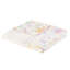 Housse de couette en coton avec coussin rond et motifs de jungle vifs