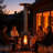 70,000 BTU Wood Pellet Patio Heaters with Wheels & Glass Window, Outdoor Heater for Patio, Backyard & Commercial Use
