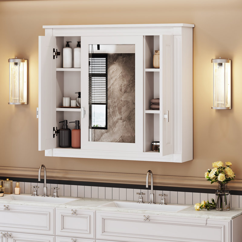 Bathroom Wall Cabinet With Mirror