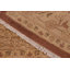 Tapis oriental brun en laine noué à la main 9 pi x 12 pi 1 po Baccio