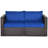 Ariyel Wicker Outdoor Lounge Chair-1974232508