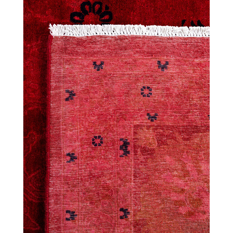 Overyed One-of-a-Kind Rectangle 9'1" X 11'10" Hand Knotted Area Rug