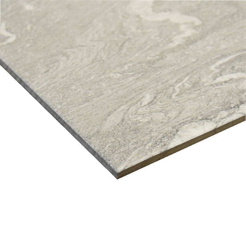 Zen Stone Silver & Gray 24x48 rectified Porcelain Floor Tile for Indoor & Outdoor use., Silver