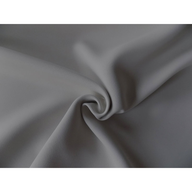 Polyester Blackout Tab Top Curtain Panel, Grey/Brown/Blue, 142cm Width x 295cm Drop