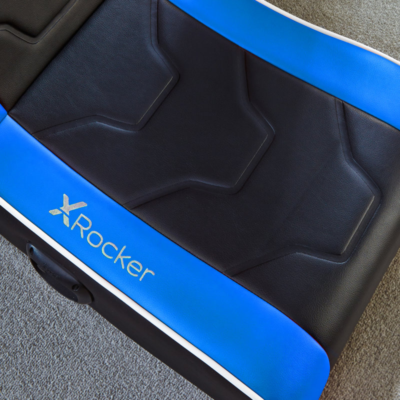 X Rocker Shadow Gaming Chair, Blue/Grey