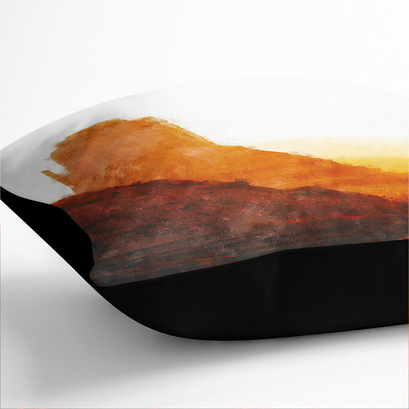Square Cushion, 55cm H x 55cm W x 20cm D, Black
