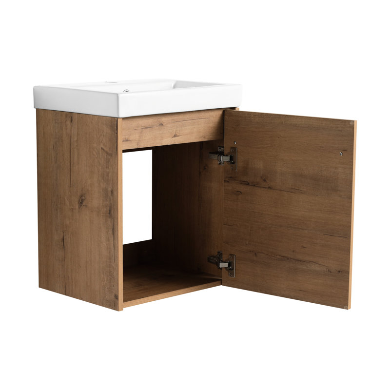 Meuble-lavabo flottant 18 po Modern