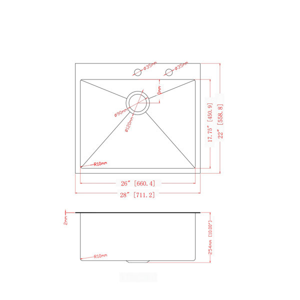 Dimensions du produit