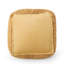 Pouf carré jaune en microfibre Spongy-2081024194