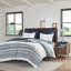 Cotton Duvet Cover Set with Chenille Tufting & Matching Shams-112883105