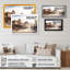 «Large Wild West Arizona Town I», impression sur toile-1223574284-1223574285
