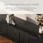 2-piece Black Tv Stand & Coffee Table Set – Pre-assembled Tv Console With Easy Leg Attachment