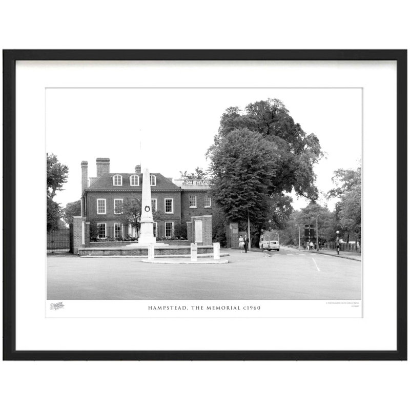 Hampstead, The Memorial C1960 by Francis Frith - Single Picture Frame Print, 60cm H x 80cm W x 2.3cm D