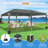 10x20 Pop up Canopy with Sidewalls, One Push Outdoor Tents-98637069