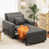 Velours gris moderne est en rupture de stock