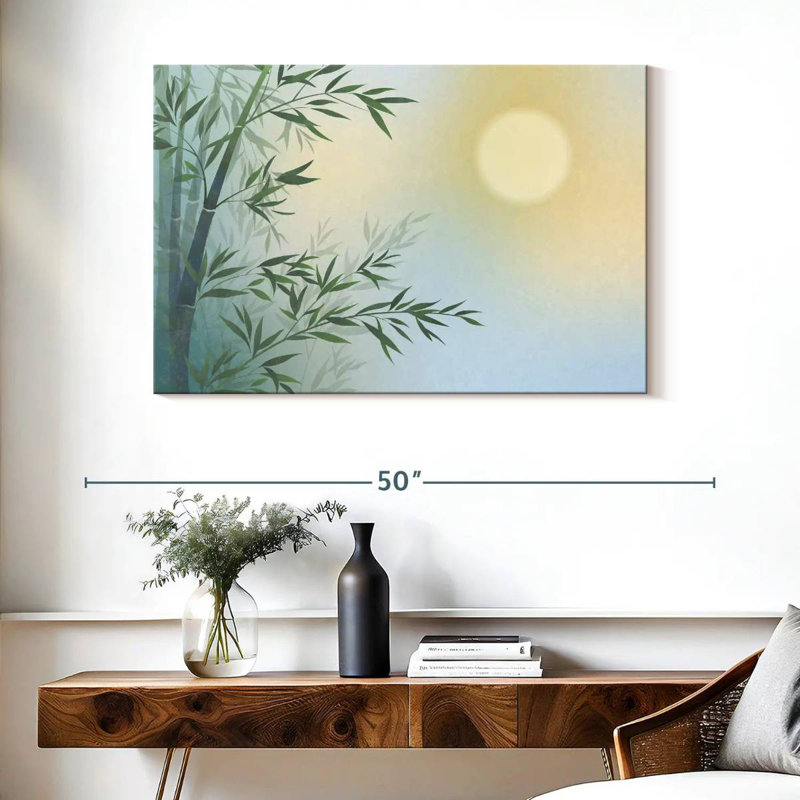 Harnek Moonlit Bamboo, 26" H x 39" W