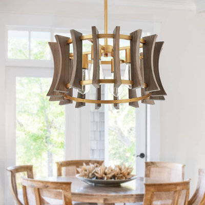Brinker 1 - Light Gold Unique/Statement Pendant