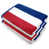 Red/White/Dark Blue