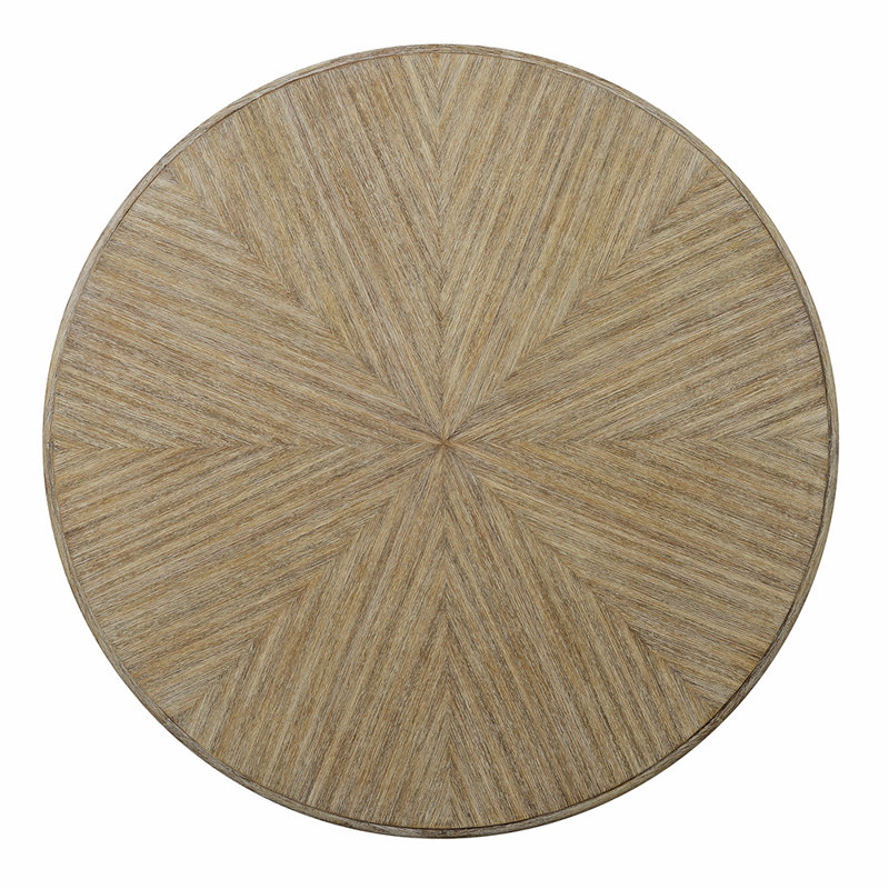 Round Dining Table, Weathered