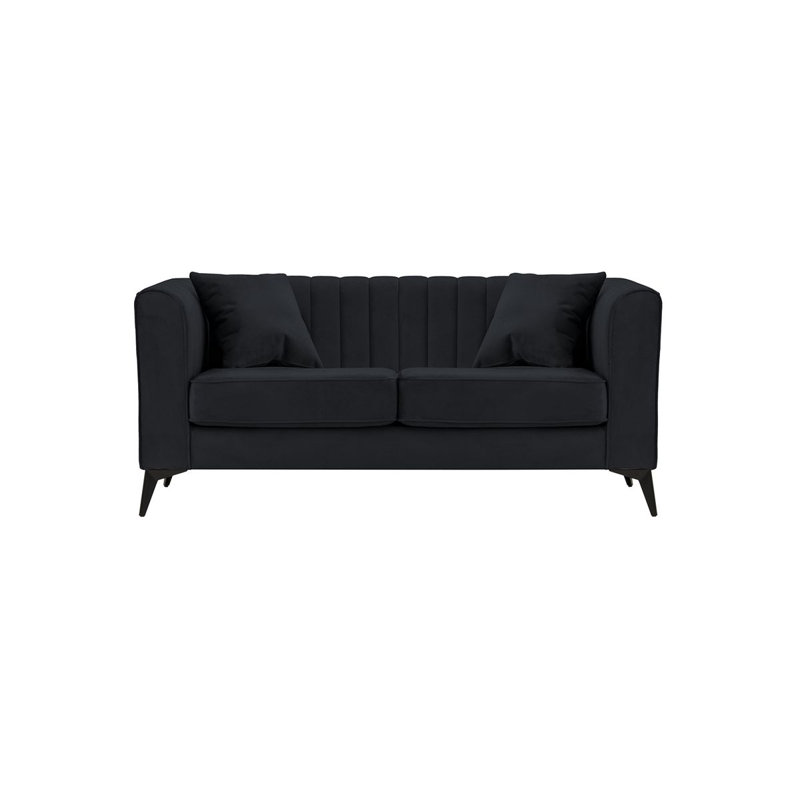 Margo 4 Seater Sofa, Black, 2