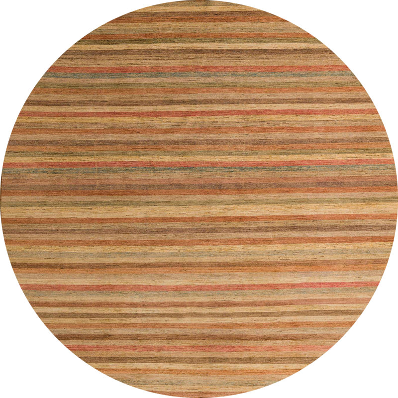 Abstract Indoor Rug, Round 3'