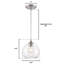 Luminaire suspendu sphère 1 lumière-299872214