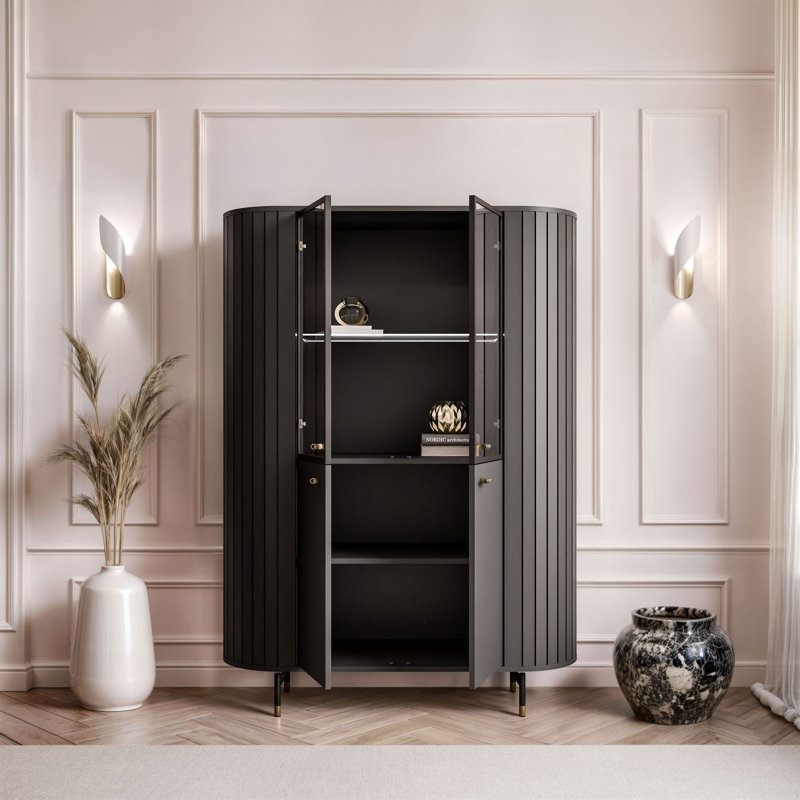 Display Cabinet, Black