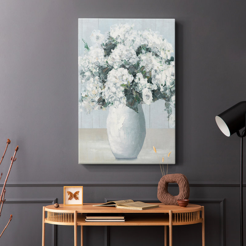 Hortensias Beach House - Cavas enveloppés de galerie, H 12 po x l 8 po