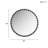Beaded Round Wall Mirror 36"D-2054780227