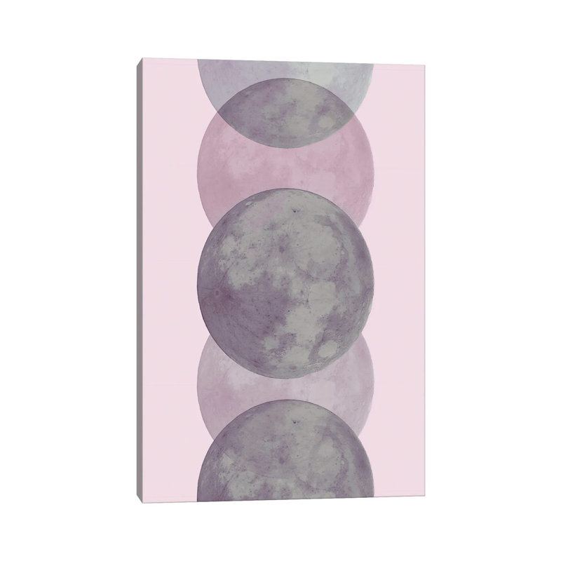 «Ethereal Moon» par Emanuela Carratoni, impression sur toile tendue, H 18 po x l 12 po x 1,5 po