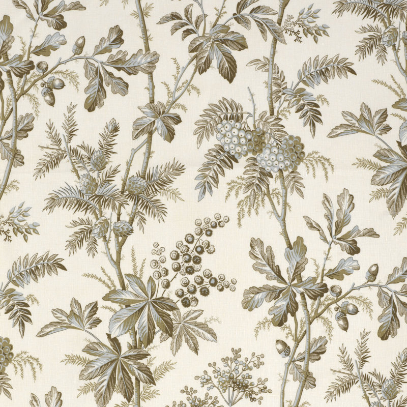 Tissu vigne Brantwood, Minéral