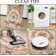 Washable Area Rug Apricot Butterfly Soft Accent Carpet Vintage Inspired Distressed Low Pile for Living Room Dining Room Bedroom Den