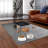 Gray Medium Pet Changing Mat Machine Washable Changing Mat Washable Changing Pad
