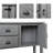 Aevin 48.03'' Solid Wood Sideboard-1664441352