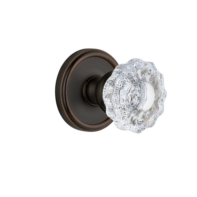 Pommeau de porte Grandage Georgetown, Bronze intemporel, 2-3/8 po