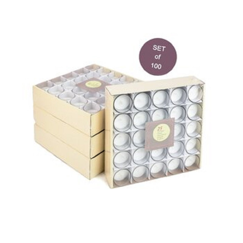 Bougie photophore sans parfum, 30
