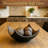 Elektra Brown Decorative Bowl for Coffee Table Decor, Kitchen, Dining Room Centerpieces, Orbs/Balls Included