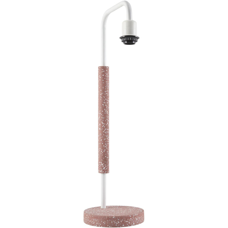 Lampe de table Edwind, Rosé