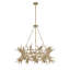 Lustre 8 lumières en brun clair Daniels-1309680955