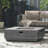 Square Iron Fire Pit-50 000 Btu-523138912