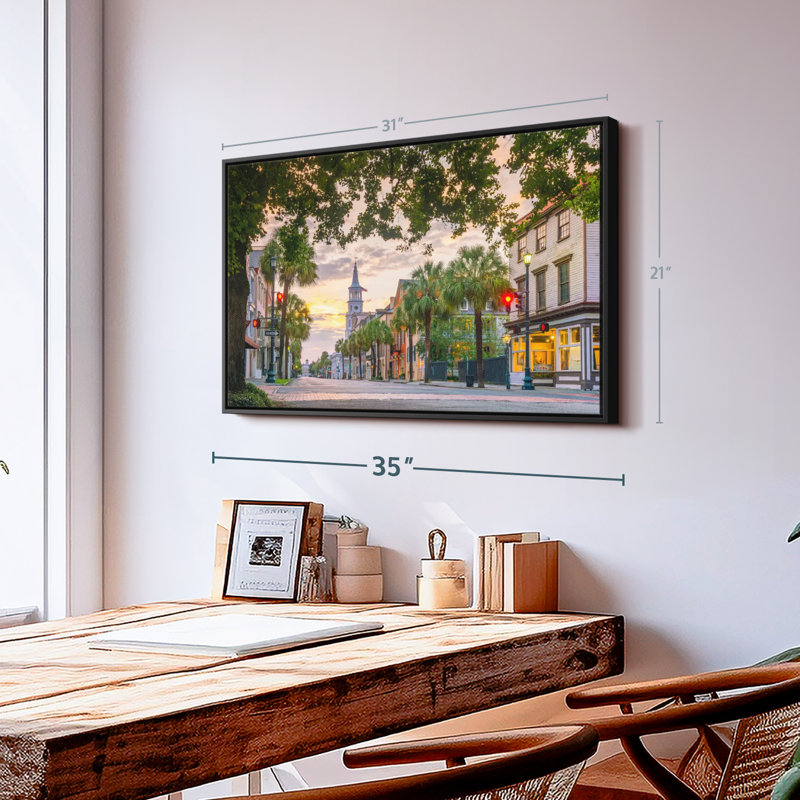 «Charleston Street», H 21 po x l 31 po