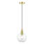 Luminaire suspendu en dome à 1 lumière-370321490