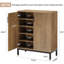 Armoire de rangement, range-chaussures spacieux, armoire à chaussures