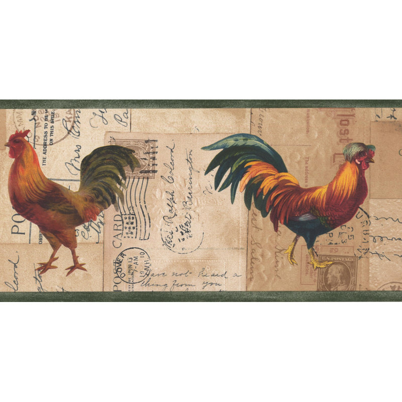 Bordure de papier peint Driffield Rooster