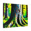 Gnarly Trunk, Pop Art, reproduction d'art sur toile-1933960493