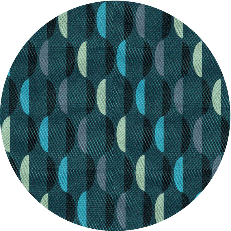 Indoor Rug, Round 4'