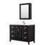 Ensemble de meuble-lavabo simple 48 po avec miroir Daria-97901533-97901535