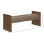 Banc rembourré en tissu brun Hickory-844275109-844275110