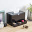 Plastic 3 Compartment Makeup Organiser