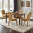 Amando 19.7" H Upholstered Side Chair King Louis Back Solid Wood Dining Chairs-1875704059-1872788560
